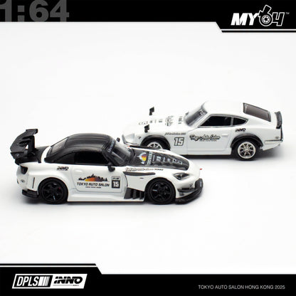 [INNO64] 1:64 Honda S2000 JS Racing Tokyo Auto Salon Hong Kong 2025 Box Set