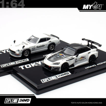 [INNO64] 1:64 Honda S2000 JS Racing Tokyo Auto Salon Hong Kong 2025 Box Set