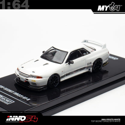 [INNO64] 1:64 Top Secret VR32 GT-R - White