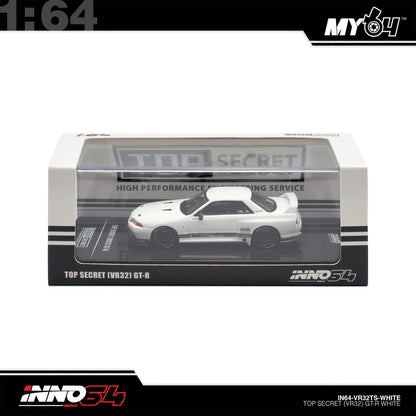 [INNO64] 1:64 Top Secret VR32 GT-R - White