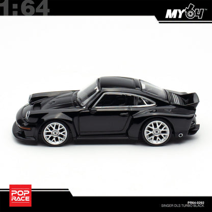 [Pop Race] 1:64 Singer DLS Turbo (Road) - Black