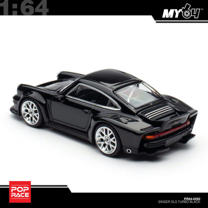 [Pop Race] 1:64 Singer DLS Turbo (Road) - Black