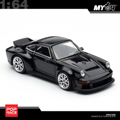 [Pop Race] 1:64 Singer DLS Turbo (Road) - Black