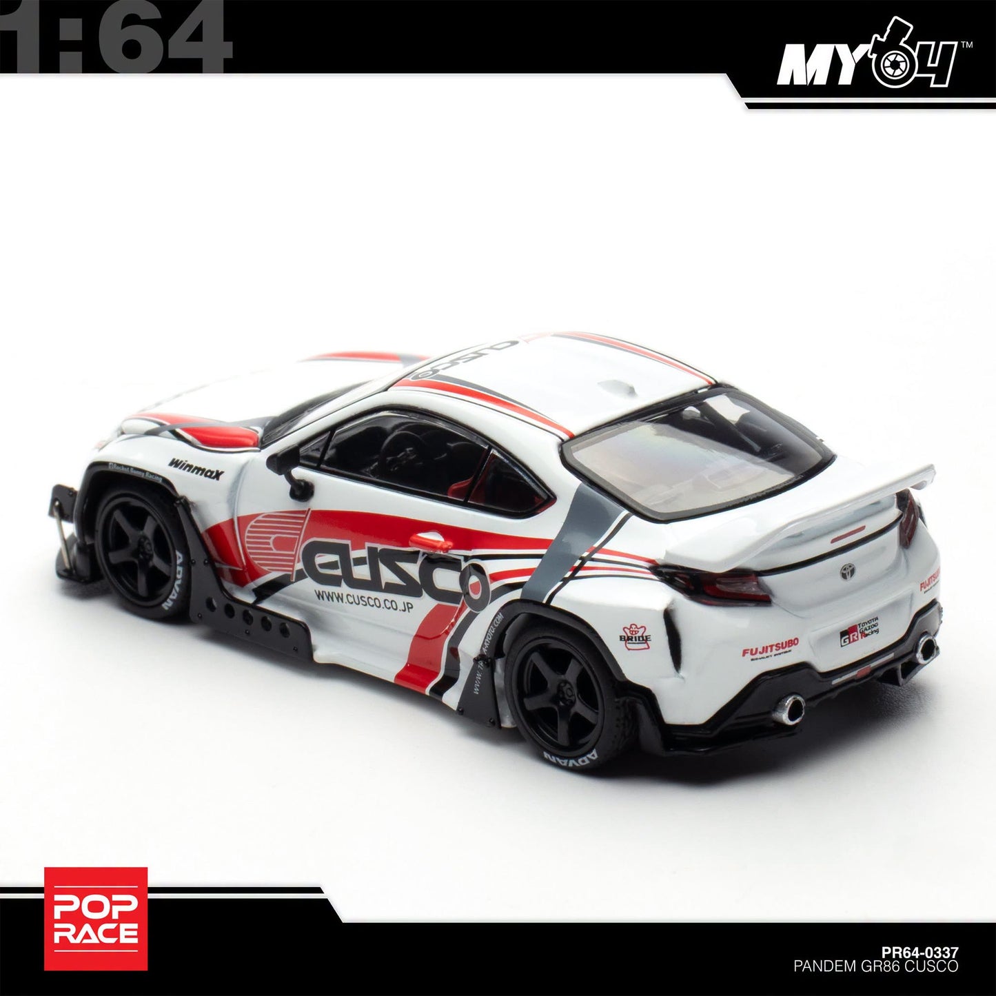 [Pop Race] 1:64 Pandem Toyota GR86 – Cusco