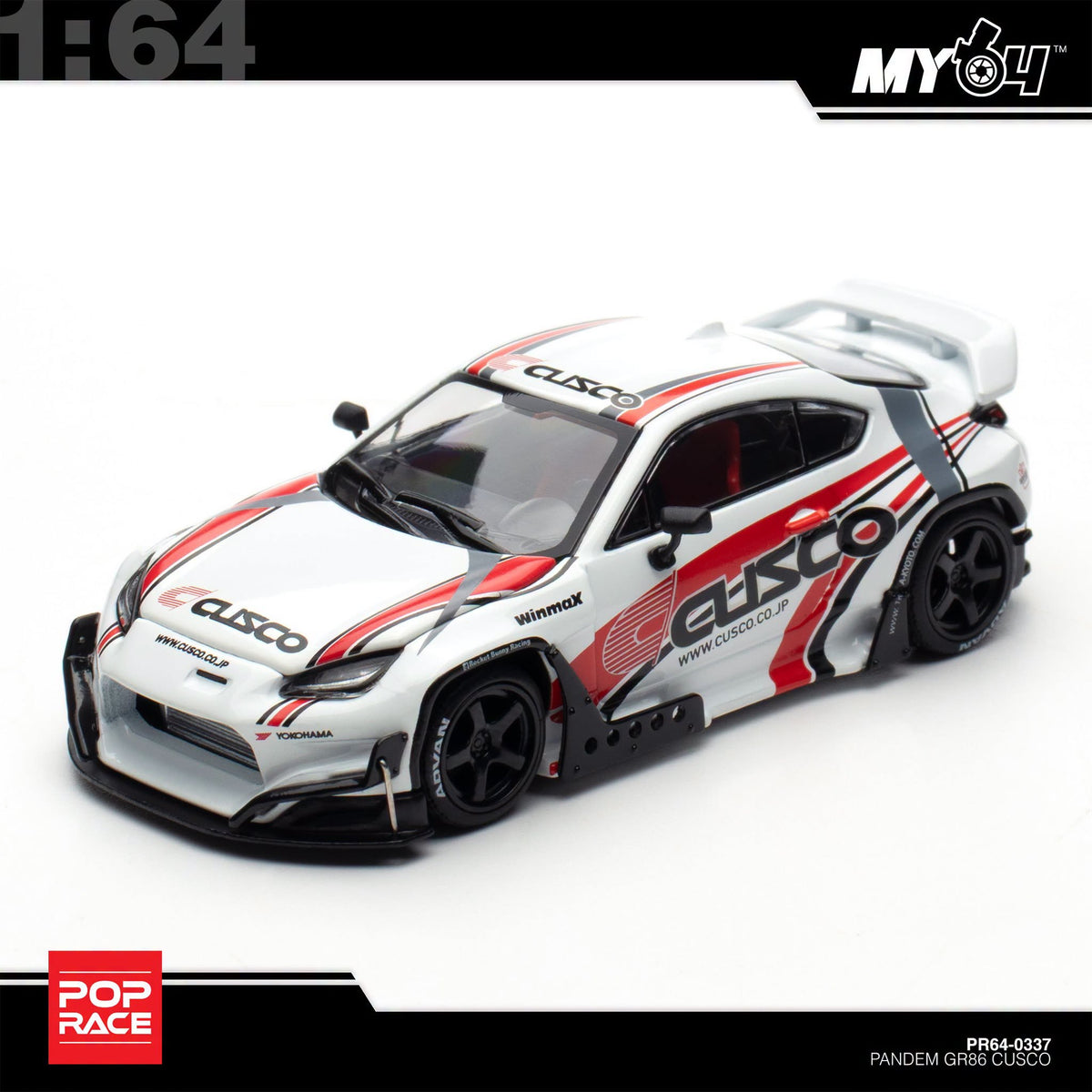 [Pop Race] 1:64 Pandem Toyota GR86 – Cusco