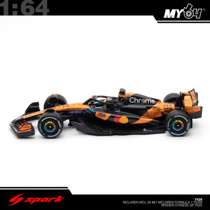 [Sparky] 1:64 McLaren MCL39 No.81 McLaren Formula 1 Team- Winner Chinese GP 2025- Oscar Piastri
