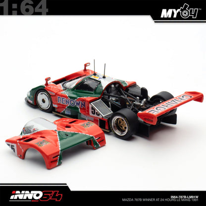 [INNO64] 1:64 Mazda 787B Winner at 24 Hours of Le Mans 1991
