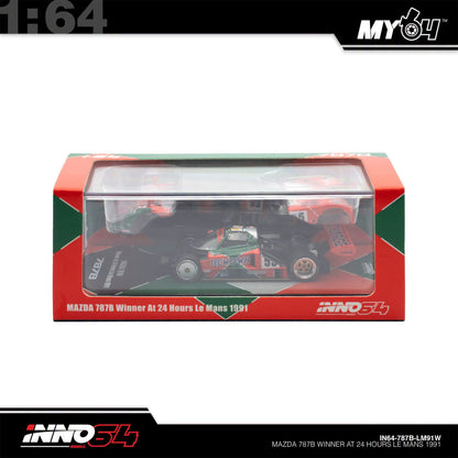 [INNO64] 1:64 Mazda 787B Winner at 24 Hours of Le Mans 1991