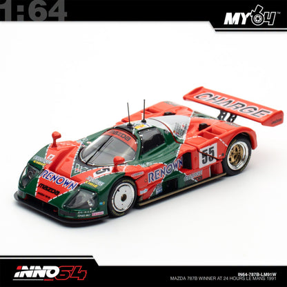 [INNO64] 1:64 Mazda 787B Winner at 24 Hours of Le Mans 1991