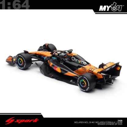 [Sparky] 1:64 McLaren MCL39 No.81 McLaren Formula 1 Team- Winner Chinese GP 2025- Oscar Piastri