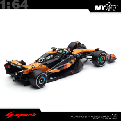 [Sparky] 1:64 McLaren MCL39 No.81 McLaren Formula 1 Team- Winner Chinese GP 2025- Oscar Piastri