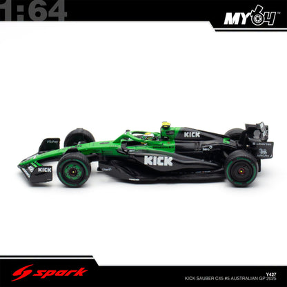 [Sparky] 1:64 Kick Sauber C45 No.5 Stake F1 Team Kick Sauber - Australian GP 2025 - Gabriel Bortoleto