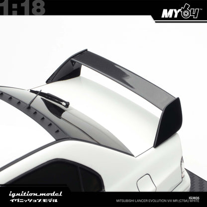 [Ignition Model 1:18 Mitsubishi Lancer Evolution VIII MR (CT9A) - White