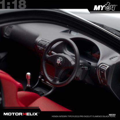 [Motorhelix] Honda Integra Type R (DC2) Pre-Facelift  - Flamenco Black Pearl