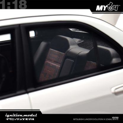 [Ignition Model]  1:18 Mitsubishi Lancer Evolution IV (CN9A) - White