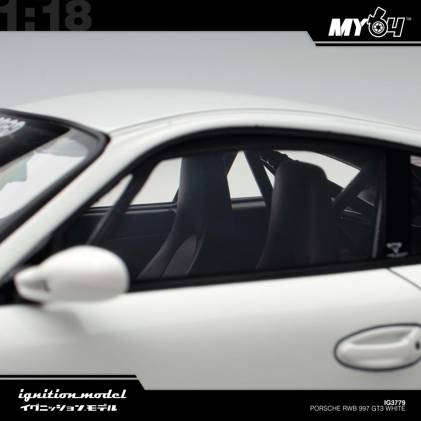 [Ignition Model] Porsche RWB 997 GT3 - White