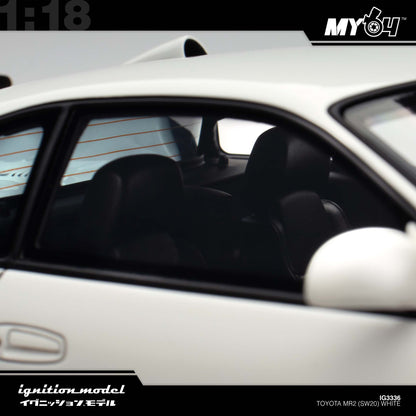 [Ignition Model] Toyota MR2 (SW20) - White