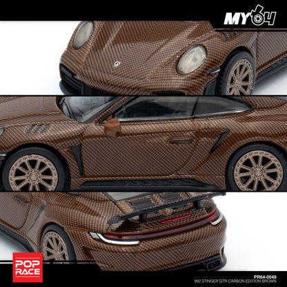 [Pop Race] 992 Stinger GTR Carbon Edition - Brown