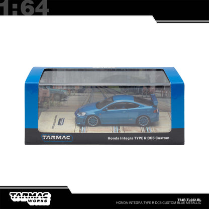[Tarmac Works] 1:64 Honda Integra Type-R DC5 Custom - Blue Metallic