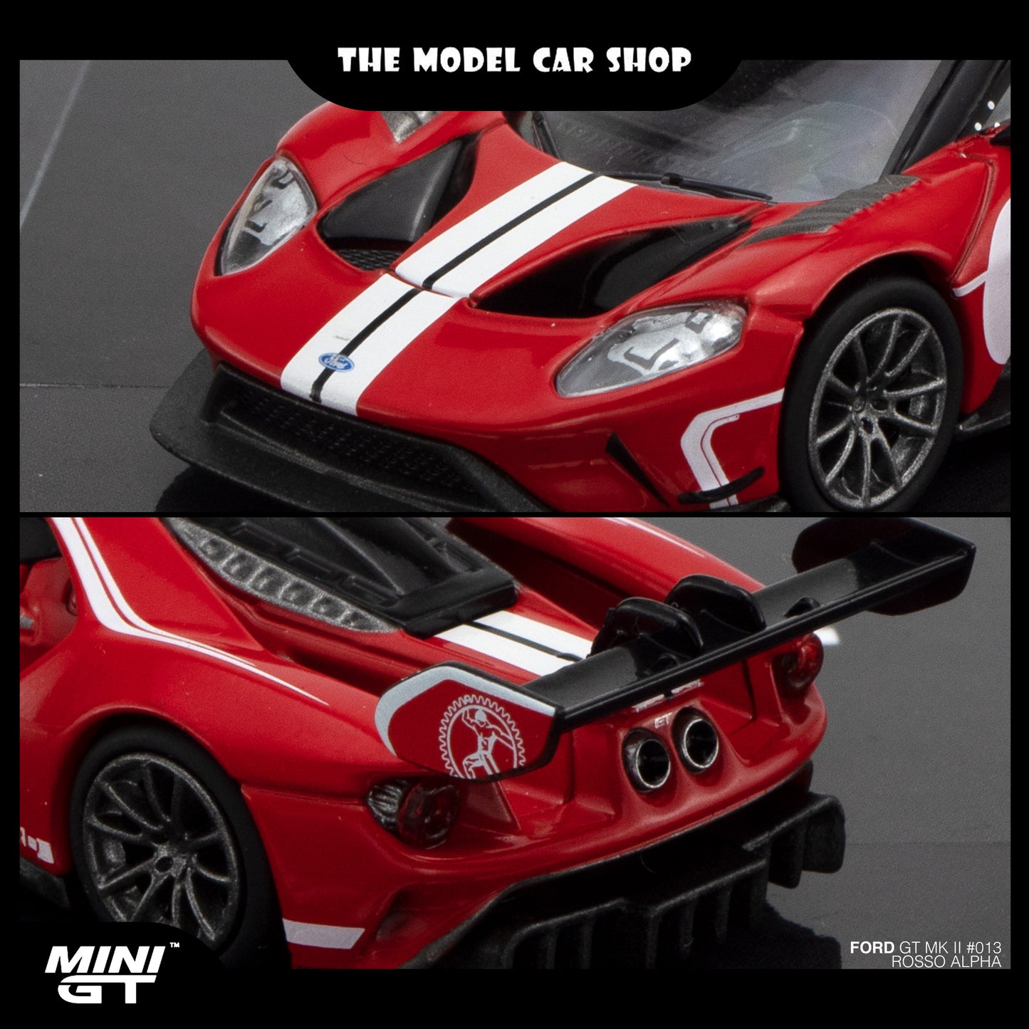 [Mini GT] Ford GT MK II #013 Rosso Alpha