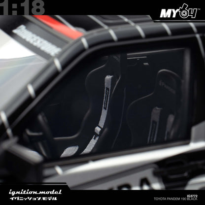 [Ignition Model] 1:18 Toyota Pandem 190 - Black