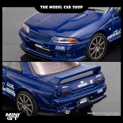 [MINI GT] Nissan Skyline GT-R Top Secret VR32 - Metallic Blue