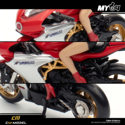 [CM Model] MV Agusta SV800 with Showgirl