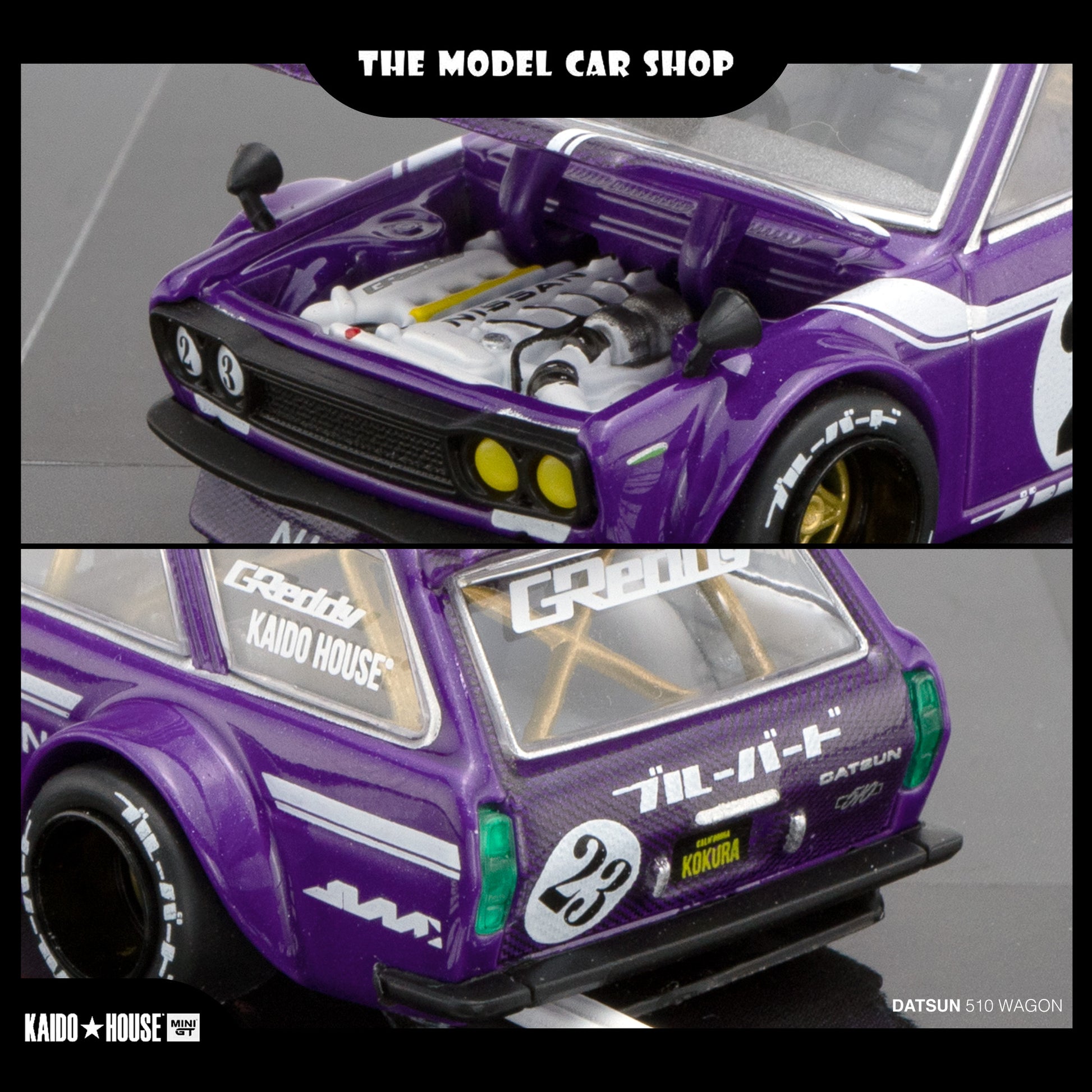 Kaido GT Datsun 510 Carbon Wagon, purple