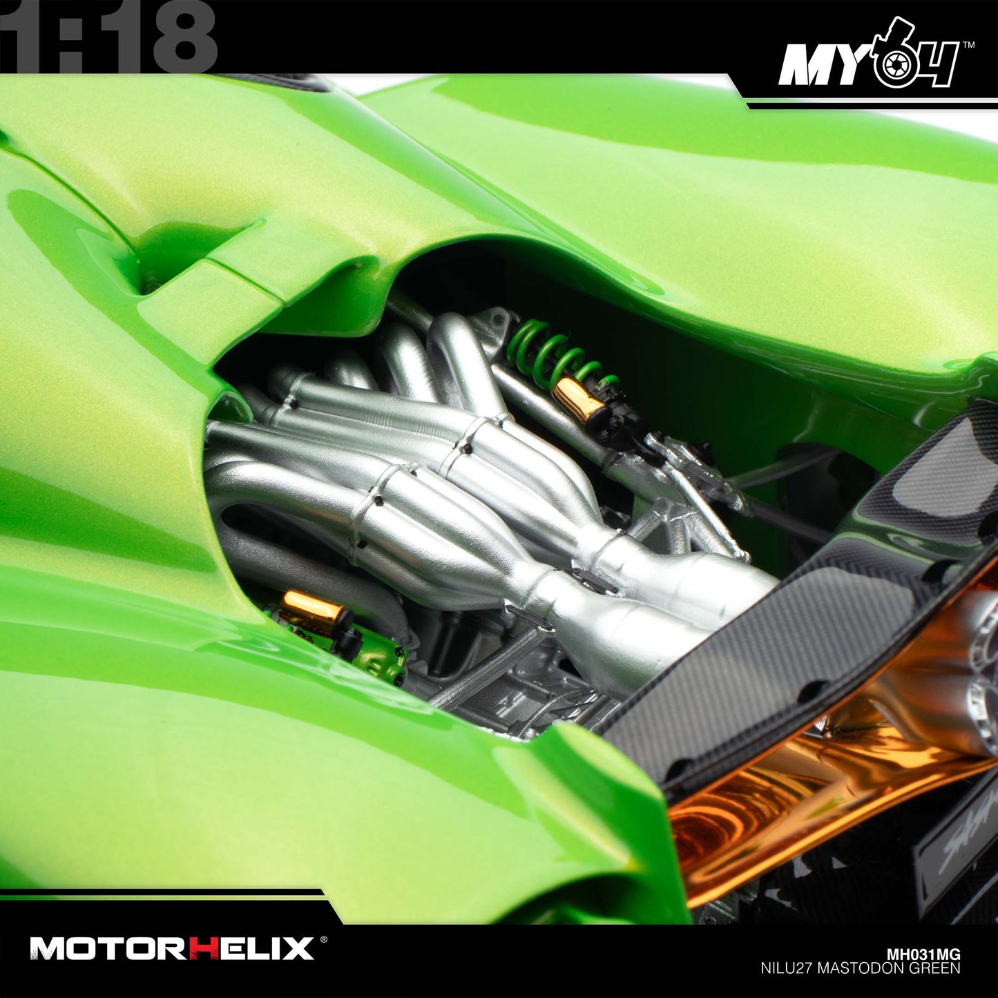 [Motorhelix] 1:18 Nilu - Mastodon Green