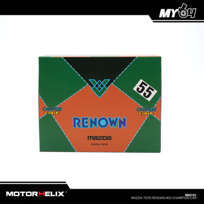 [Motorhelix] Mazda 787B Renown #55 Champion Car