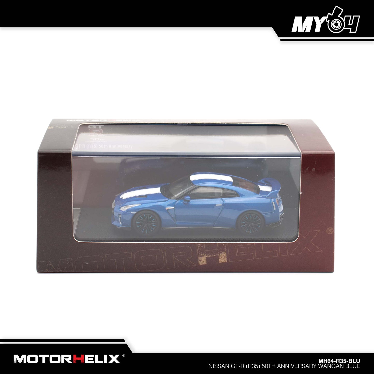 [Motorhelix] Nissan GT-R (R35) 50th Anniversary - Wangan Blue