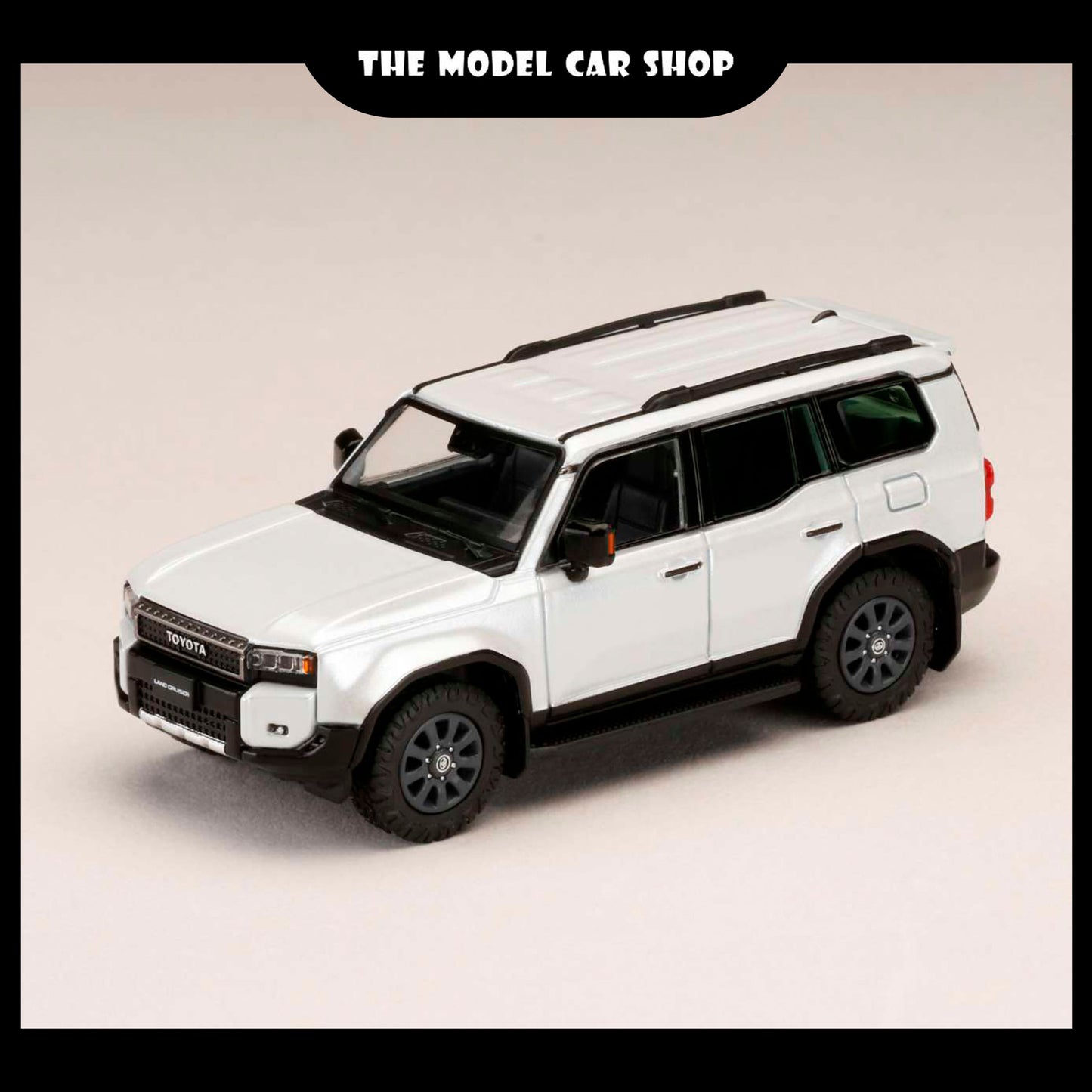 [Hobby Japan] Toyota Land Cruiser 250 (LHD) - Platinum White Pearl Mica