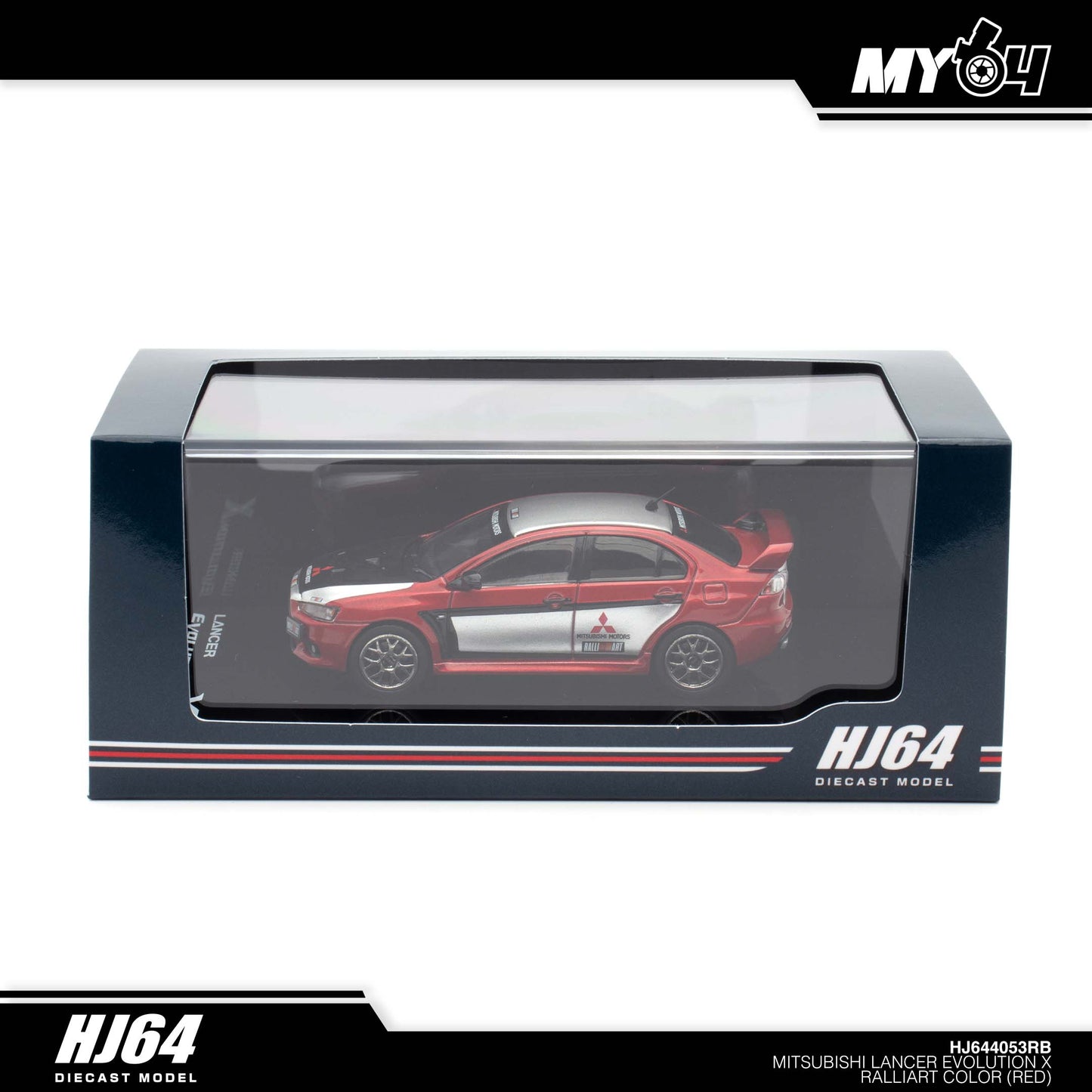 [Hobby Japan] Mitsubishi Lancer Evolution Ⅹ - RALLIART Colour Red