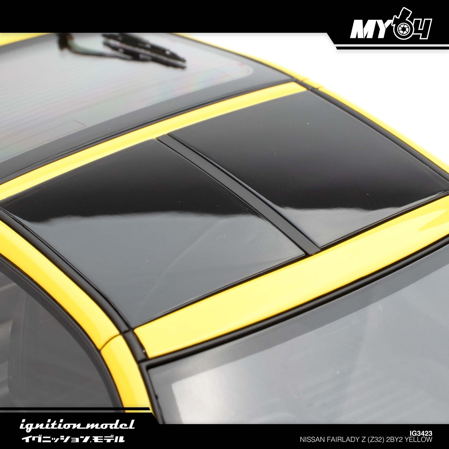 [Ignition Model] Nissan Fairlady Z (Z32) 2by2  - Yellow