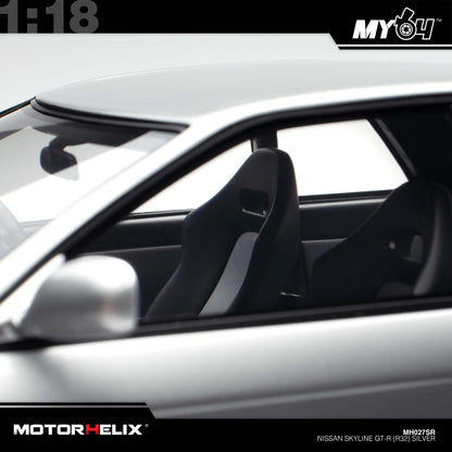 [Motorhelix] Nissan Skyline GT-R (R32) - Silver
