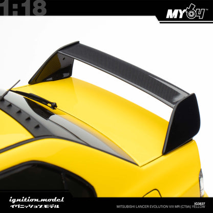 [Ignition Model] 1:18 Mitsubishi Lancer Evolution VIII MR (CT9A) - Yellow