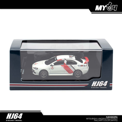 [Hobby Japan] Mitsubishi Lancer Evolution Ⅹ - RALLIART Colour White