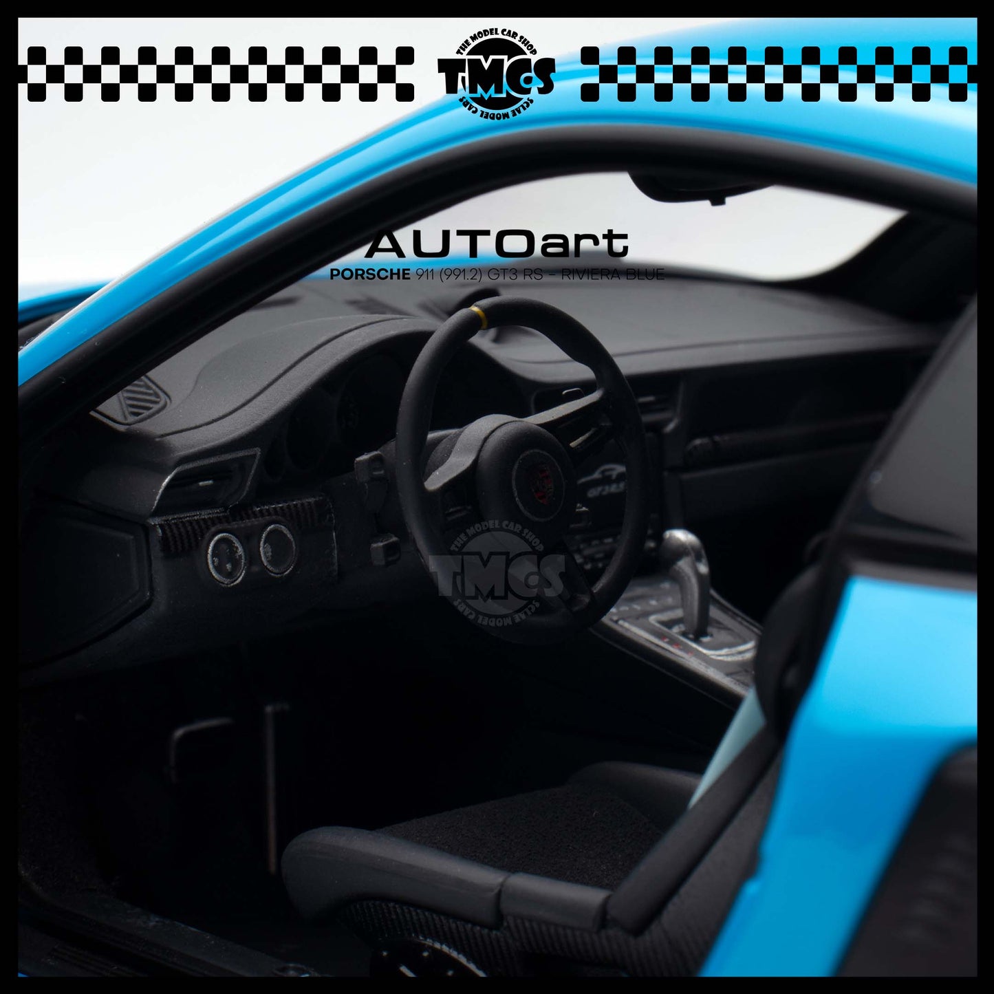 [Auto Art] 1:18 Porsche 911 (991.2) GT3 RS  - Riviera Blue