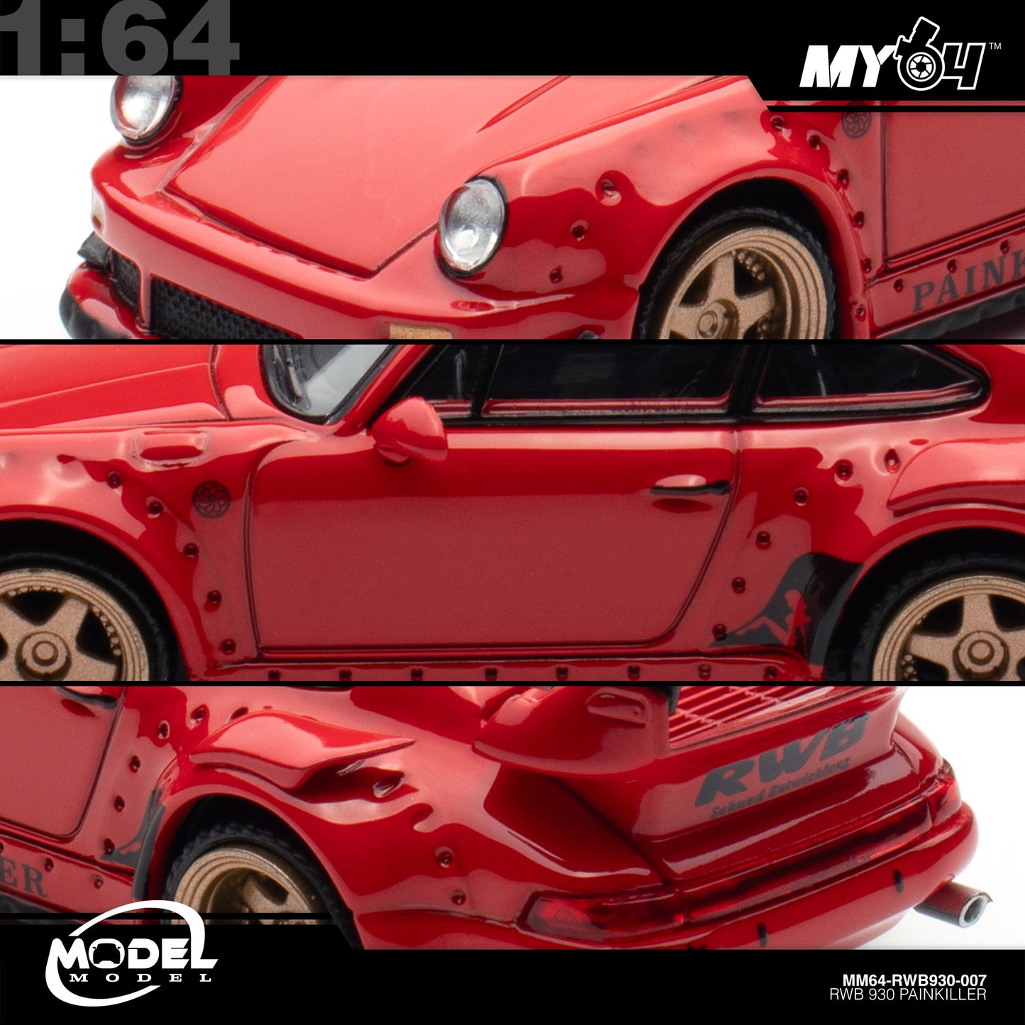 [Model Model] 1:64 RWB 930 Painkiller