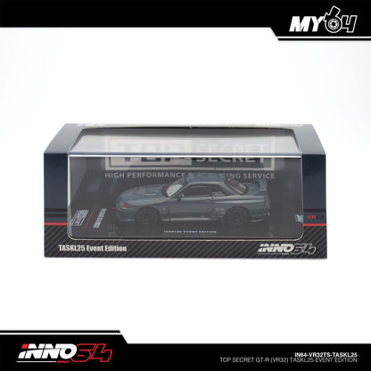 [INNO64] 1:64 Nissan Skyline GT-R R32 - Stealth Grey (TASKL25)