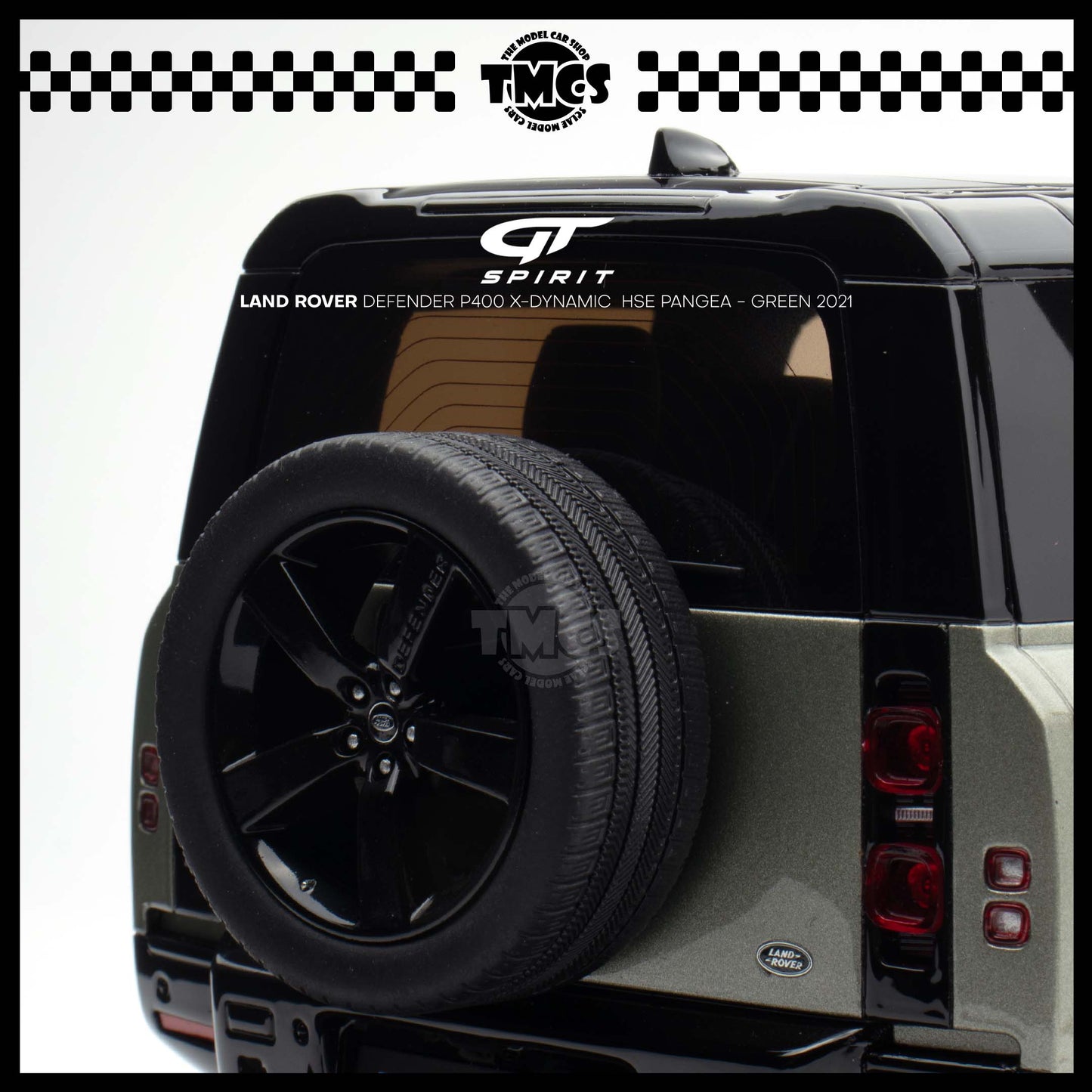 [GT Spirit] 1:18 Land Rover Defender P400 X-Dynamic  HSE Pangea - Green 2021