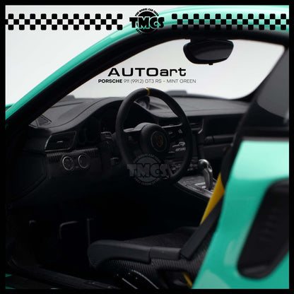 [Auto Art] 1:18 Porsche 911 (991.2) GT3 RS - Mint Green