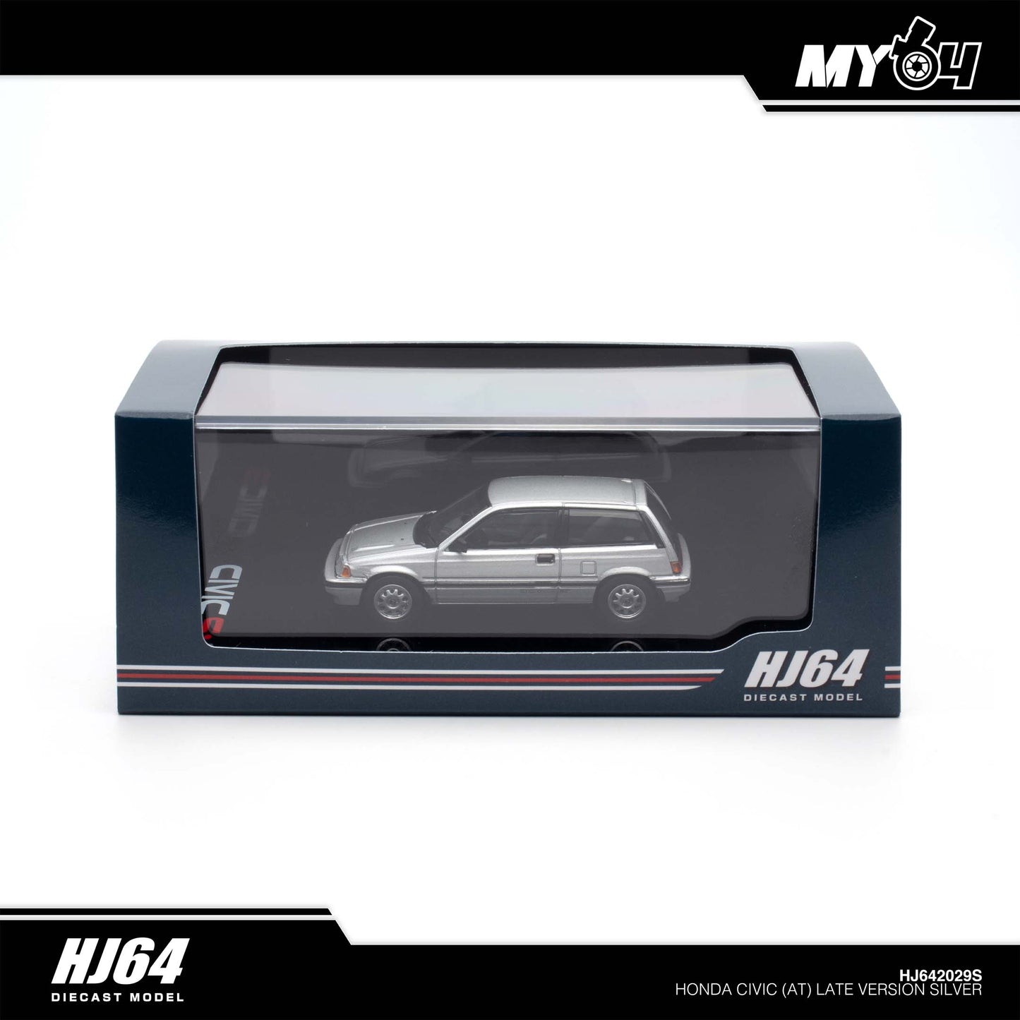[Hobby Japan] Honda Civic (AT) Late Version - Silver