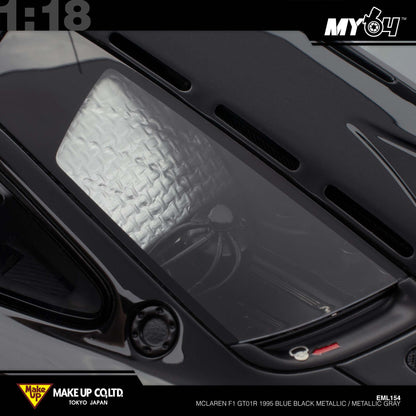 [Make Up] 1:18 Edilion Mclaren F1 GT01R 1995 - Blue Black Metallic / Metallic Gray