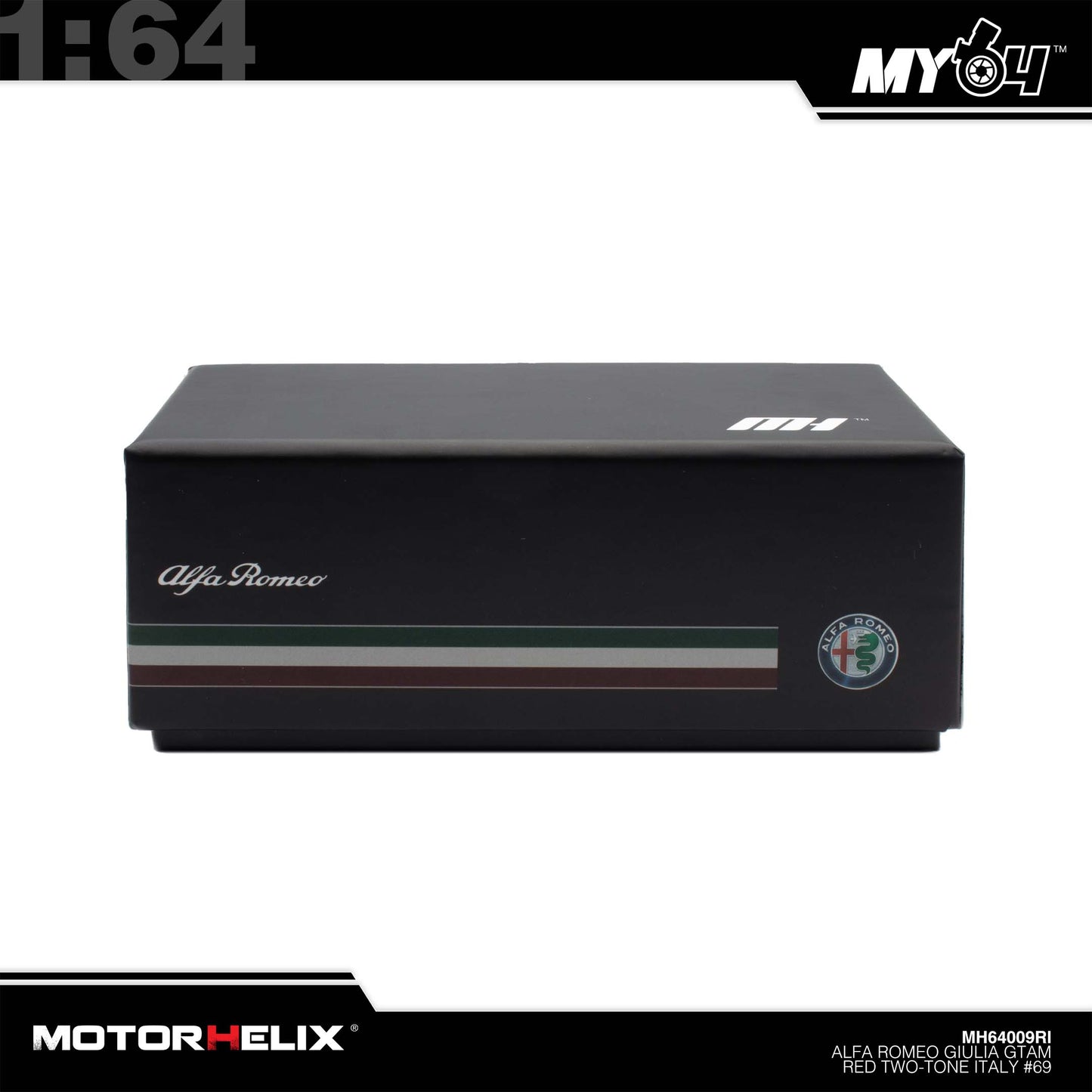 [Motorhelix] Alfa Romeo Giulia GTAm - Red Two-Tone/Italy