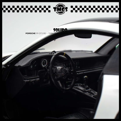 [Solido] 1:18 Porsche 911 GT3 RS – Tribute to Carrera RS Package – White 2024