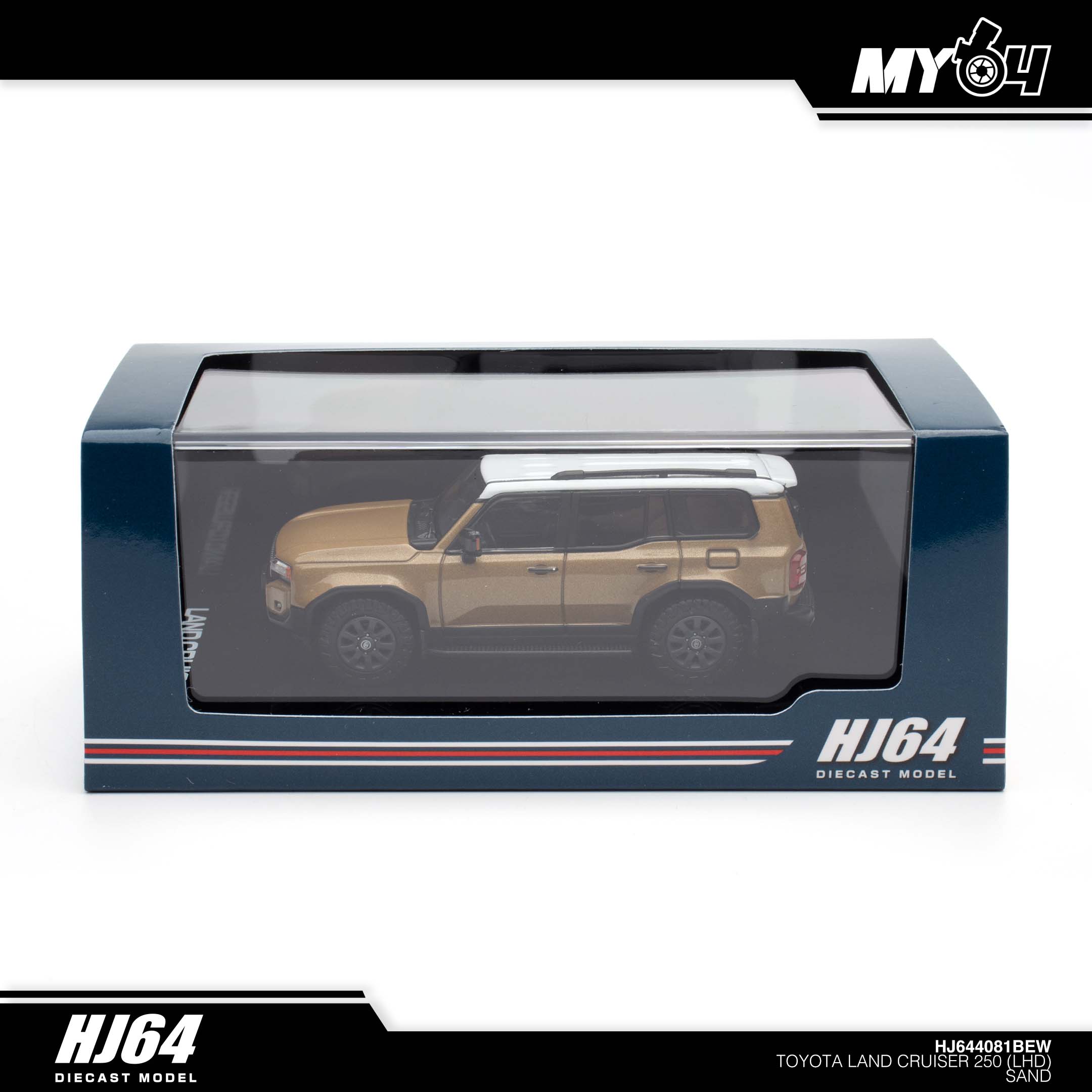 Hobby Japan] Toyota Land Cruiser 250 (LHD) - Sand | The Model Car Shop