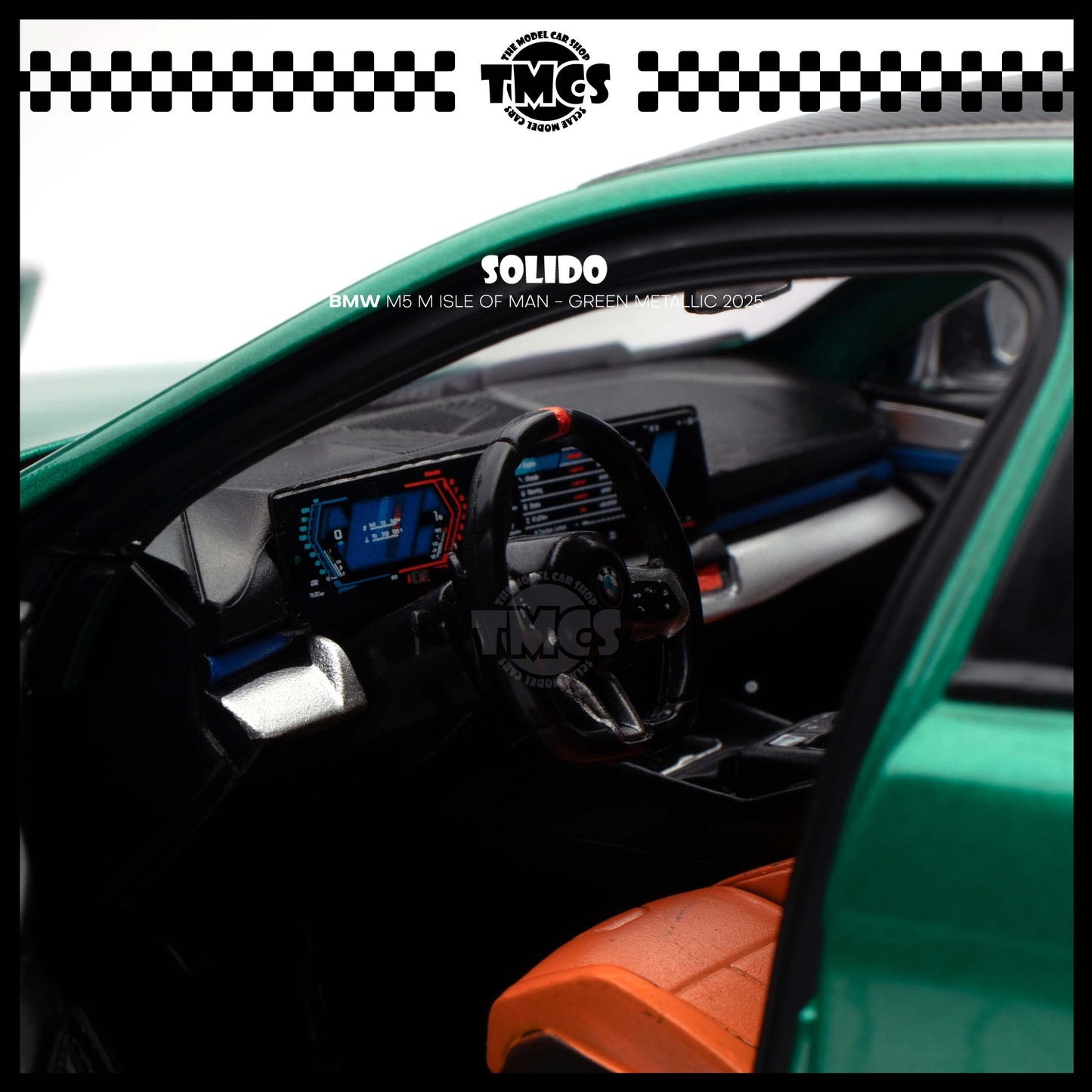 [Solido] 1:18 BMW M5 M Isle of Man - Green Metallic 2025