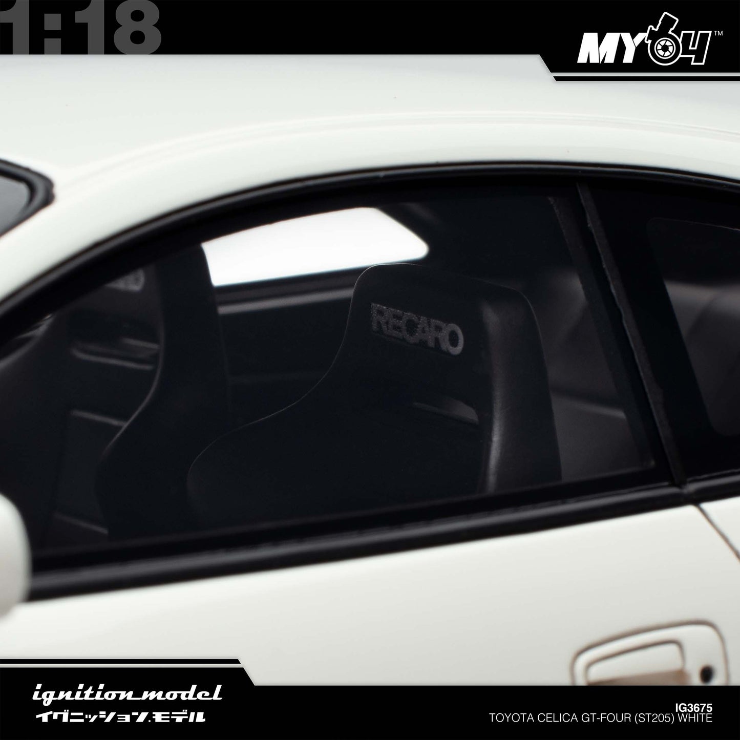 [Ignition Model] Toyota Celica GT-FOUR (ST205) - White