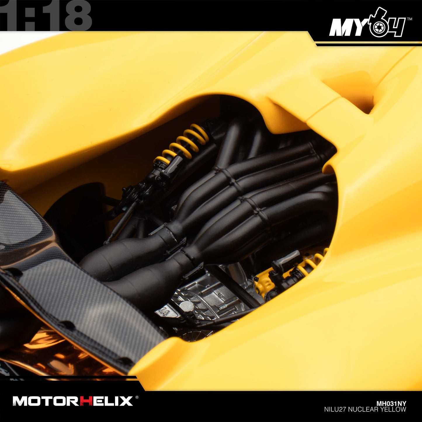 [Motorhelix] 1:18 Nilu - Nuclear Yellow
